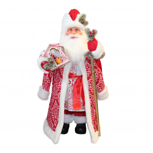 Дед Мороз кукла в красном