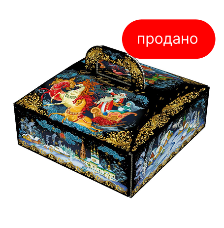 Шкатулка Зимние гулянья